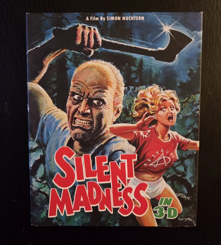 Silent Madness Blu-ray  With OOP Slipcover  - Vinegar Syndrome - Brand New 