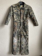 Cabelas Youth Insulated Coveralls Camo Size Medium Mossy Oak Hunting