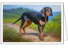 Transylvanian Scent Hound Fine Art Notecards - Set of Six