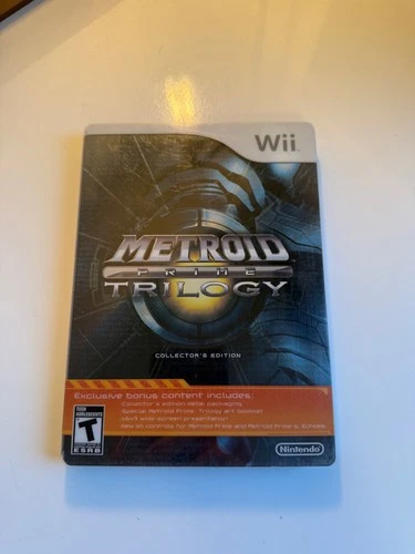 Metroid Prime Trilogy: Collector's Edition (Nintendo Wii, 2009) Complete CIB