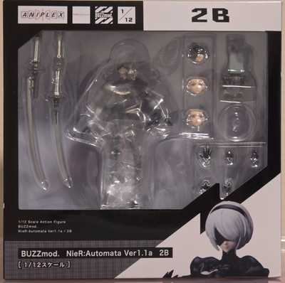 ゲームキャラクター BUZZmod. NieR:Automata Ver.1.1a 2B BUZZmod. NieR:Automata Ver1.1a 2B 1/12Action Figure | eBay
