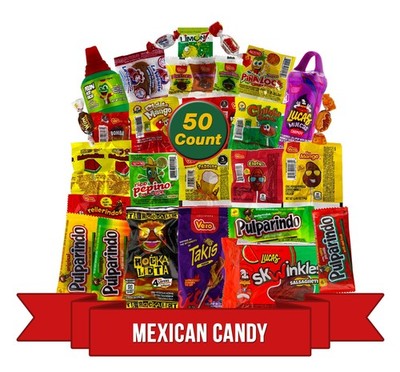 Mix Dulces Mexicanos surtidos candy, 32 Piece Set, 50 Pieces Set (Pack of 1) 