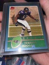 2003 Topps Rookie Card Rookie Terrell Suggs Mint Condition Ravens DE
