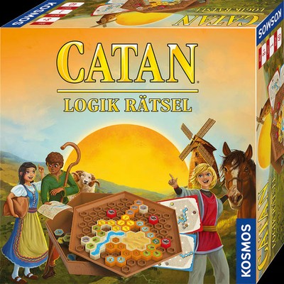 KOSMOS 682293 Catan - Logik Rätsel, Knobel - Spiel in der Welt von Catan, 4 ...
