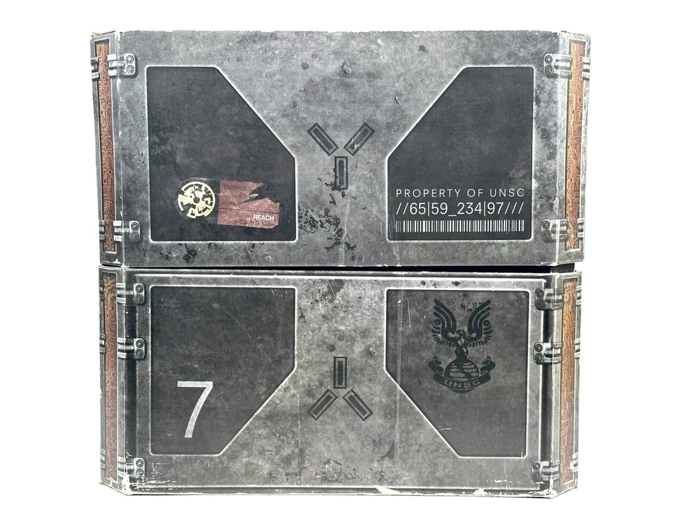 Halo Reach Legendary Collectors Edition Case Xbox360 Statue Game Incomplete*READ - Image 2 of 4