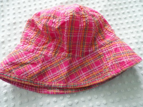 NEW Infant Girl's Pink Plaid Crinkle 