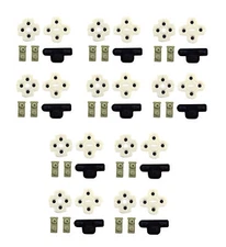 USA Playstation 3 PS3 Controller Repair Parts Silicon Pads Replacement LOT OF 10