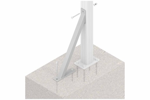 Accessoires pour clôture enfichable WPC clôture brise-vue clôture de jardin clôture coupe-vent - Photo 39/41