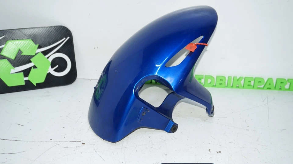 Honda Cbr1000RR 2008-11 rueda delantera guardabarros capó carenado plástico azul 148677 OEM Foto 3 de 4