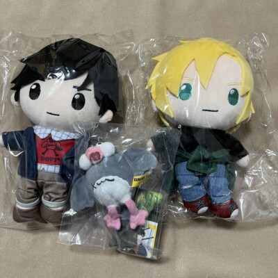BANANA FISH Munyugurumi Plush Set Ash & Eiji & Norinori Japan