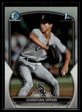 Christian Oppor 2023 Bowman Draft Chrome 1st Refractor C Card #BDC-82