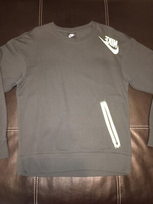 Nike Sportswear Crew Sweatshirt Gray 