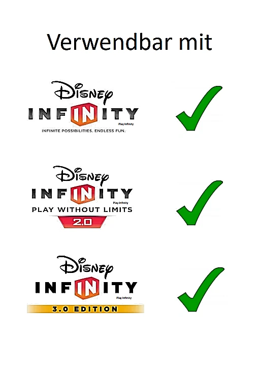 Disney Infinity 1.0 Personaggi - Tutti Modellini per Selezione - Immagine 2 di 2