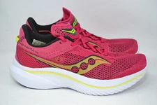 Saucony Kinvara 14 Shoes Womens 11 Red Rose Low Top Running Athletic Sneakers