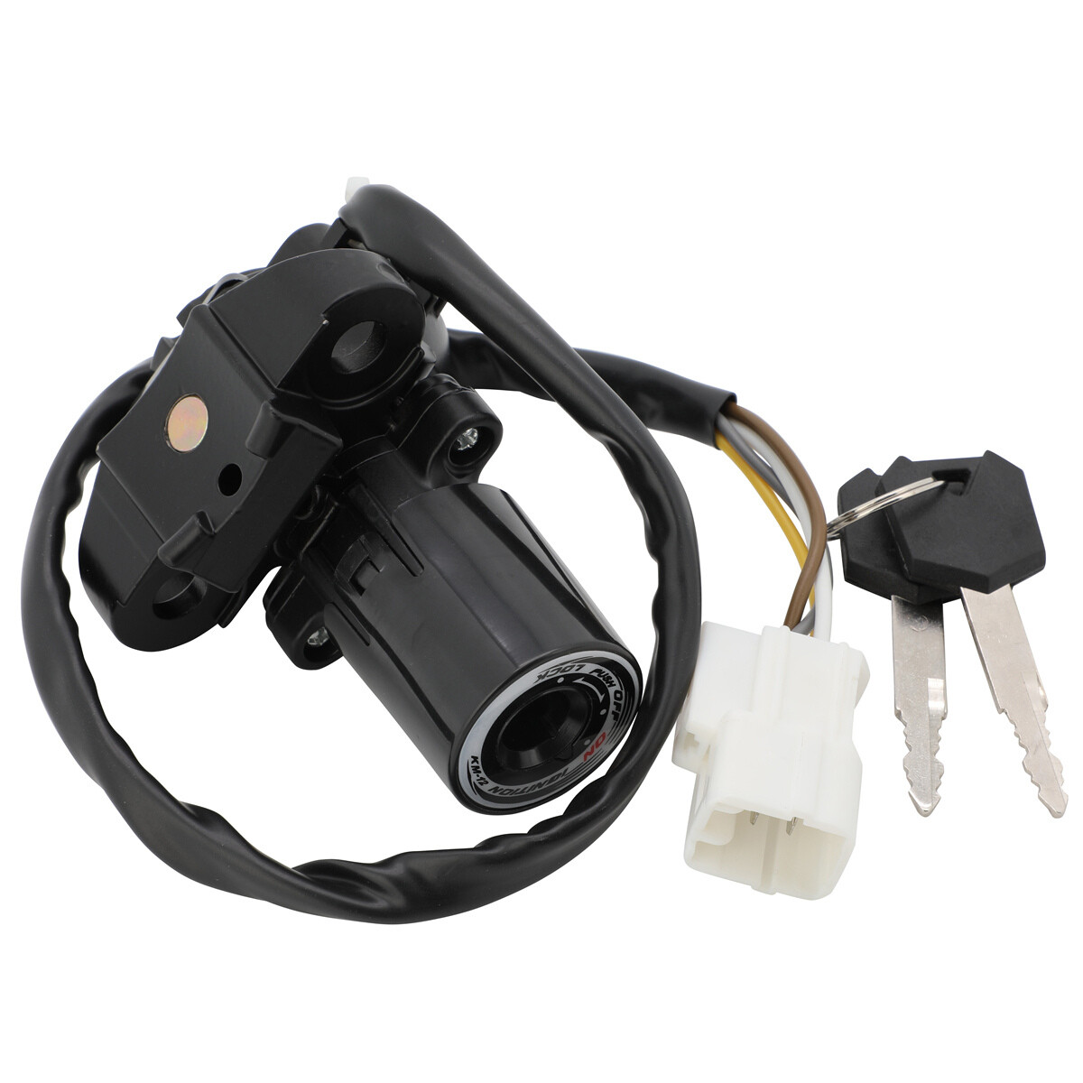 燃料ガスキャップ点火スイッチシートロックキー For 忍者 1000 ZX6R