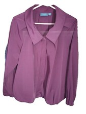 Simply Vera By Vera Wang Mauve Dress Jacket SizeXL