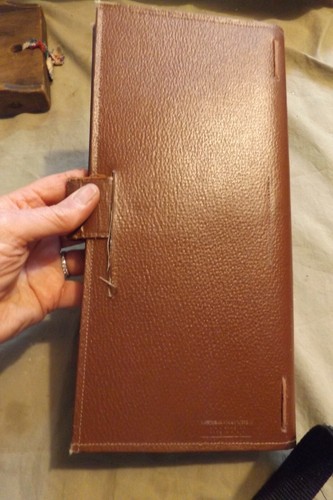 Vintage '42 Vinyl Document Portfolio Wallet Advertising Metropolitan Life Ins Co - Picture 10 of 10