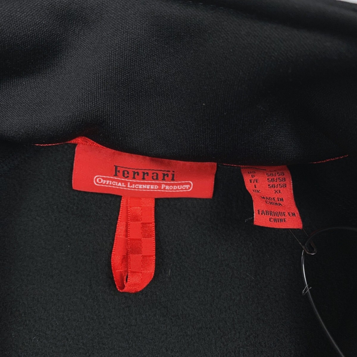 NWT Ferrari Mens Fleece Jacket Black Size XL 56/58 | eBay NWT Ferrari Mens Fleece Jacket Black Size XL 56/58 | eBay