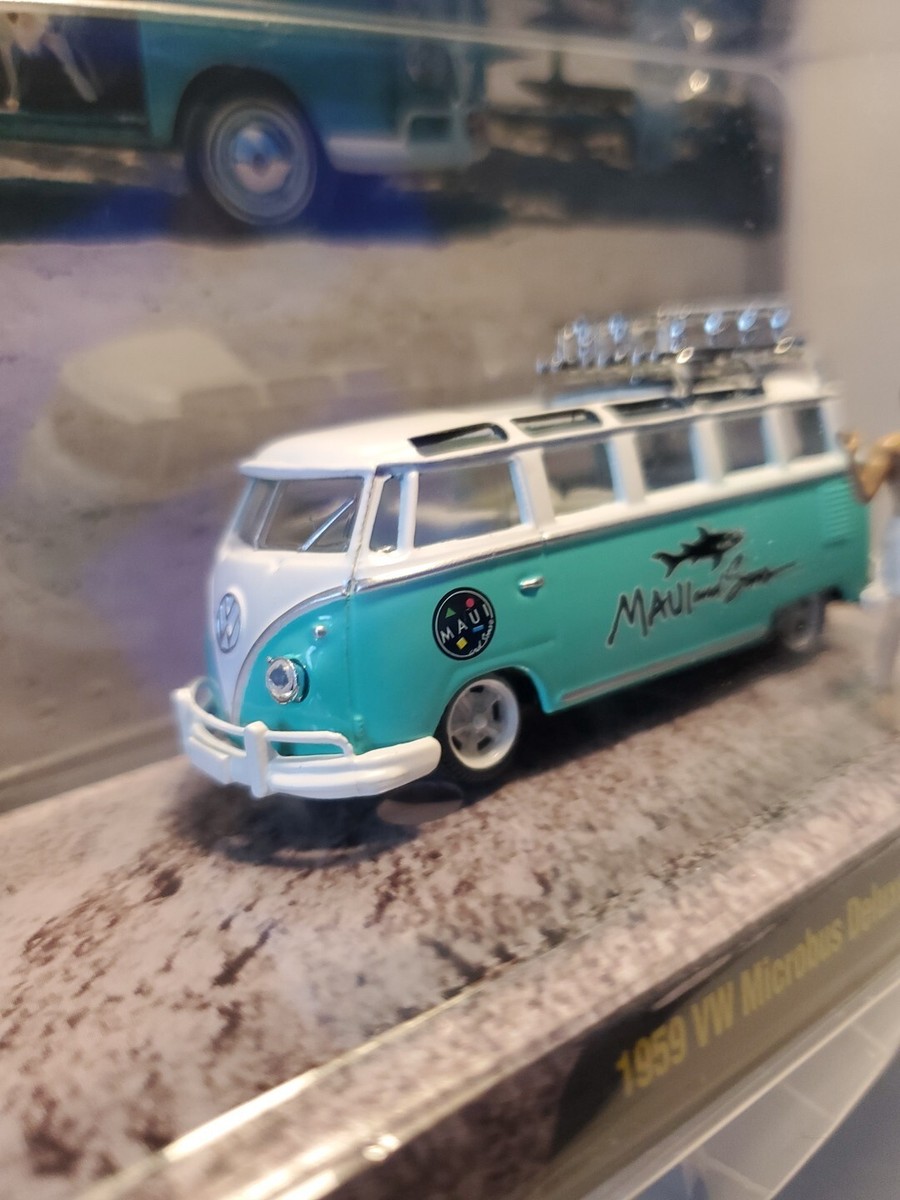 M2 Machines Diorama ~ 1959 VW Microbus Deluxe USA Model R02