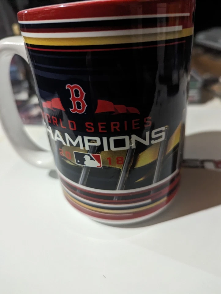 World Series 2018 Mug Boston red SoxMug. with Sticker - Image 2 of 4