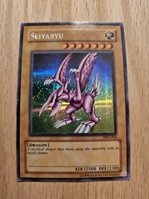 Yugioh Seiyaryu DDS-004 Secret Rare LP Dark Duel Stories Promo | eBay