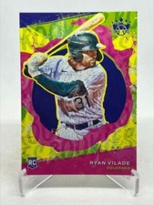 Ryan Vilade 2022 Panini Diamond Kings #160 Rookie RC ( Rockies )