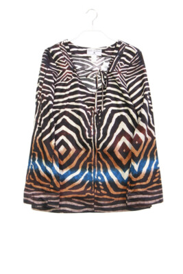 rick cardona Blouse Animal Print D 36 brown