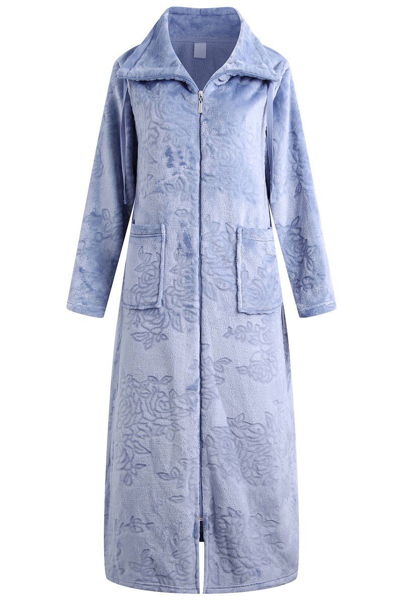 RH Zip Up Robe Dressing Gown Ladies Fleece Collared Lounge Coat Bathrobe RHW2883 | eBay RH Zip Up Robe Dressing Gown Ladies Fleece Collared Lounge Coat Bathrobe RHW2883 | eBay