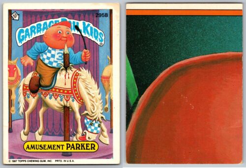 1987 Topps Garbage Pail Kids GPK Original Series 8 OS8 Amusement PARKER 295b - Afbeelding 1 van 1