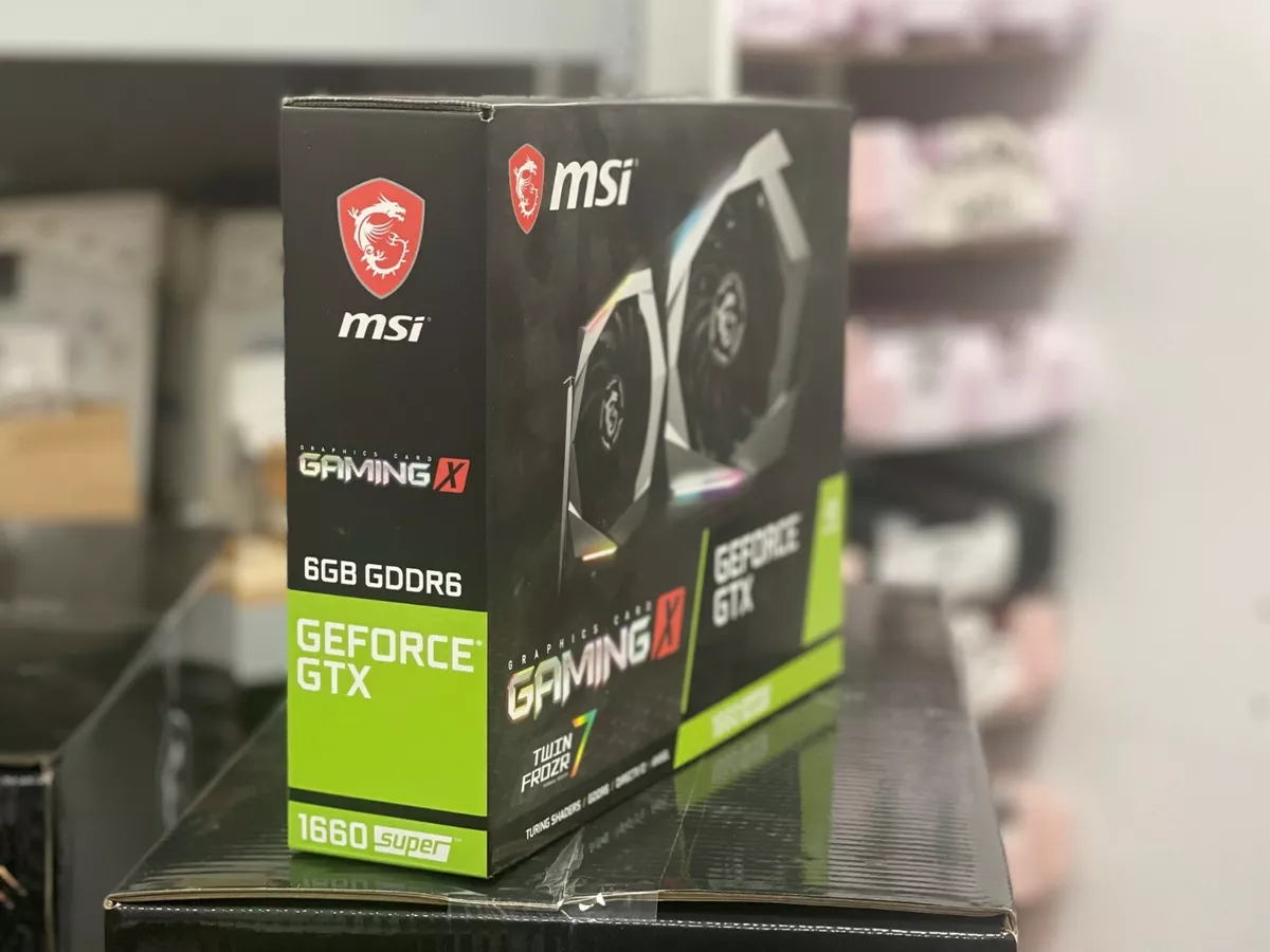 MSI NVIDIA GeForce GTX 1660 Super Gaming X Graphics Card G166SGX