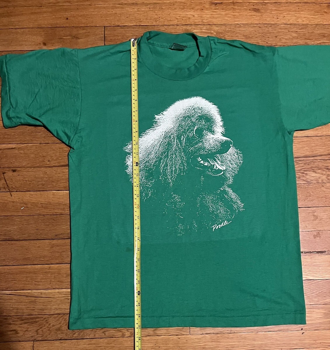 VINTAGE Poodle Shirt Men 