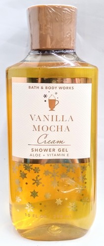 Bath & Body Works VANILLA MOCHA CREAM Shower Gel 10 fl oz / Sealed