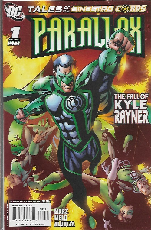 TALES OF SINESTRO CORPS - PARALLAX #1 - Back Issue