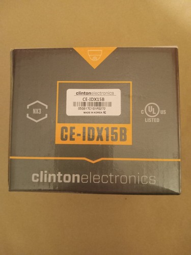NEW! Clinton Electronics CE-IDX15B Indoor D/N Dome Camera With Instructions - Picture 2 of 2
