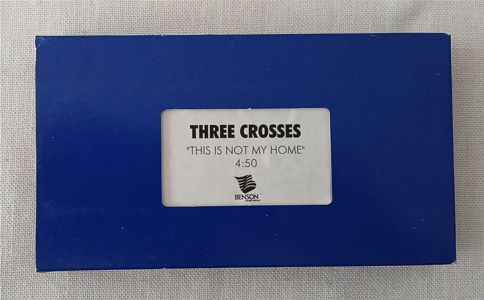 Three Crosses promo VHS This Is Not My Home (90s Christian Rock/CCM) (Benson)