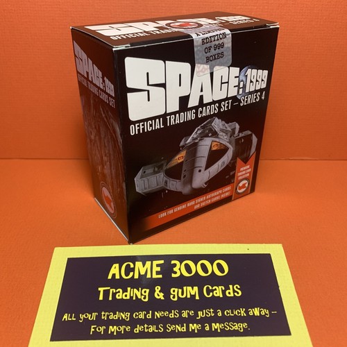 Unstoppable Space 1999 Series 4 - UNOPENED BOX Base Set 54 Cards & Premium Pack - Picture 2 of 5