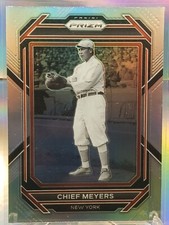 CHIEF MEYERS 2023 PANINI PRIZM SILVER #216 NEW YORK GIANTS