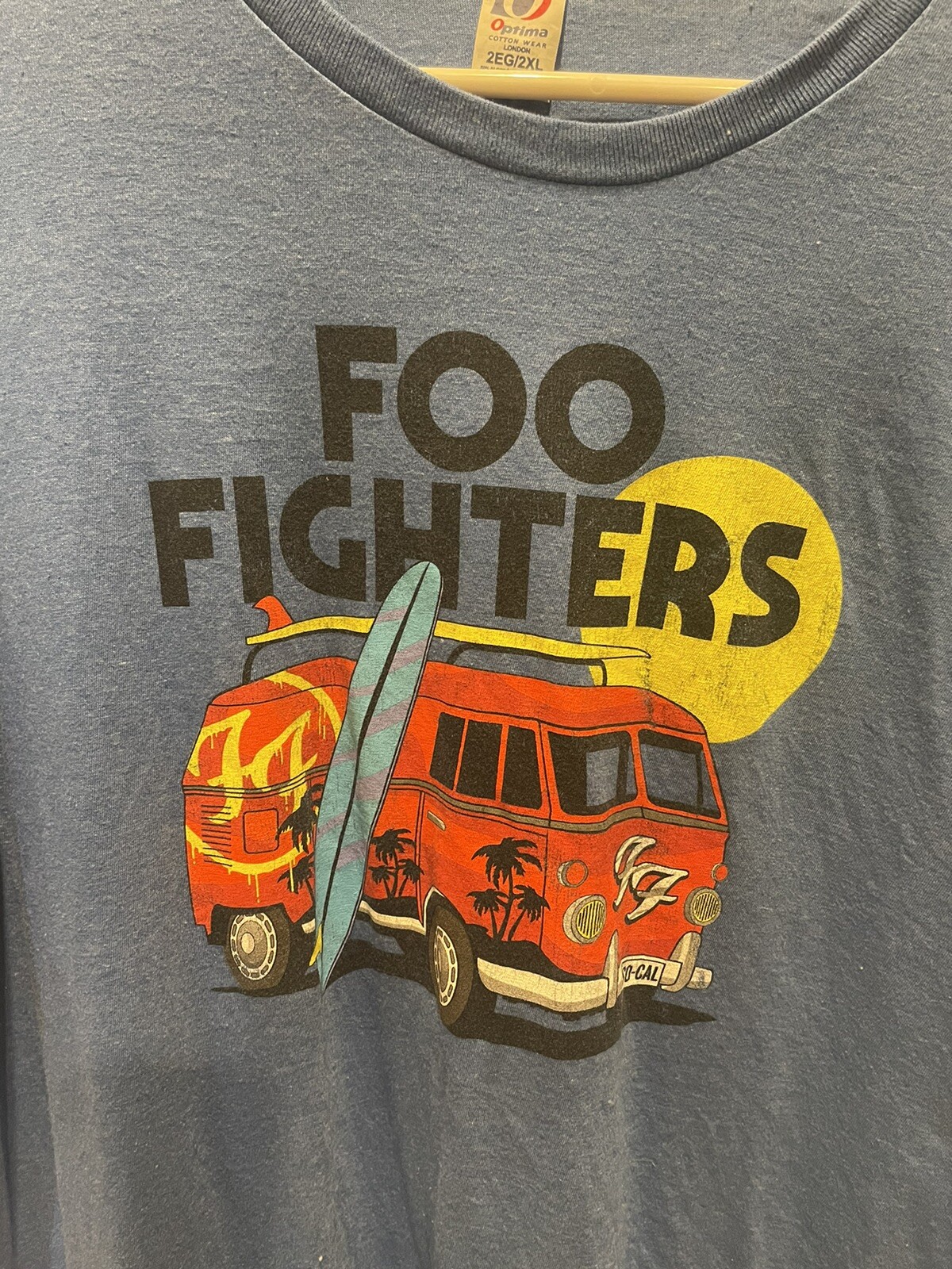 Foo Fighters split window tee t-shirt. Official F… - image 2