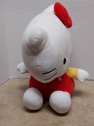 Peluche Hello Kitty de Sanrio clásico 12 pulgadas difícil de encontrar retirado JAPÓN limpio - Imagen 11 de 18