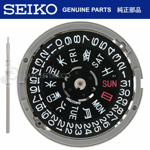 Orologio Seiko SII NH36 MOVIMENTO CORONA A 3 KANJI GIAPPONESI SPAGNOLO CINESE BLK WHTE - Foto 3 di 6