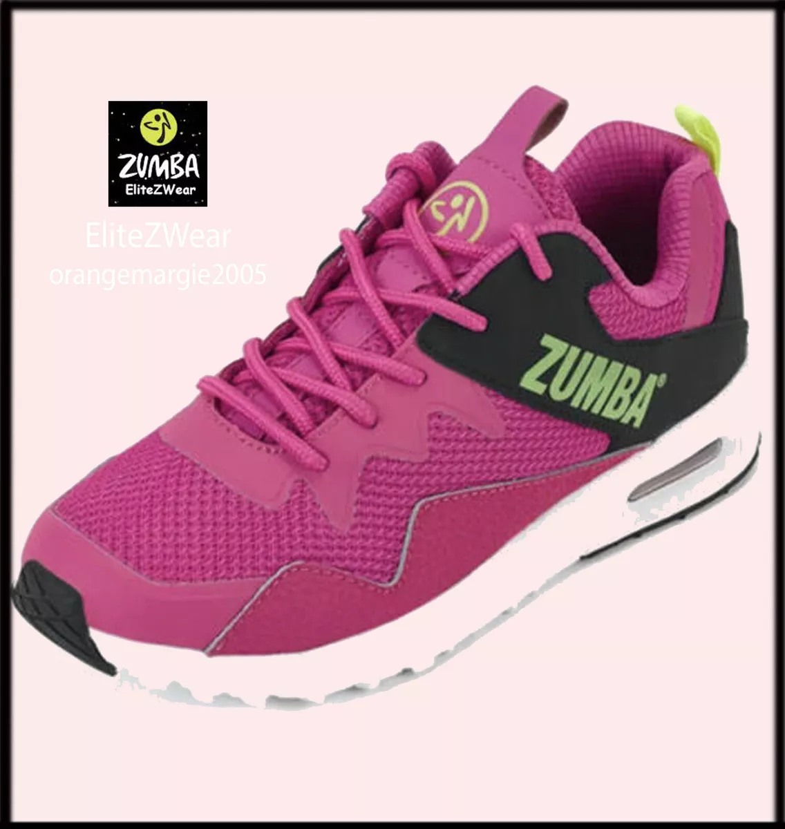 Escoba Pornografía demanda Zumba Shoes ALL SIZES! Trainers Sneakers Dance Top Kicks Impact Max Support  ZCon | eBay