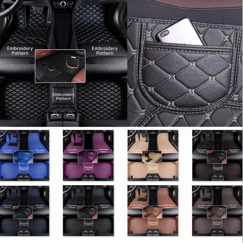 For Hummer H2 H3 H3T All Models Car Floor Mats Custom Waterproof Carpets Liner - Picture 5 of 37