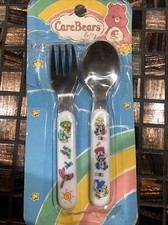 NEW CARE BEARS FORK AND SPOON Metal