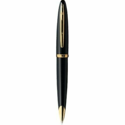Waterman Carene  Ballpoint Pen Black & Gold New In Box S0700380