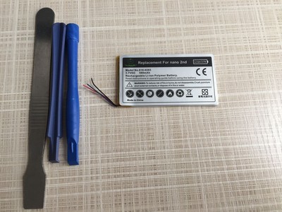 Replacement Battery Apple IPod Nano 2nd Generation A1199 2GB 4GB 8GB 616-0282