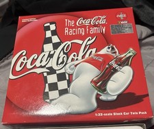 Dale Earnhardt & Dale Jr Coca-Cola Racing Family ACTION 1:32 Stock Car Twin Pack