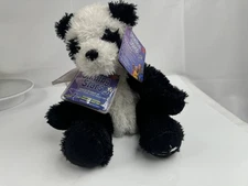 Russ Shining Stars Soft Panda Bear 7" Plush Stuffed Animal Toy