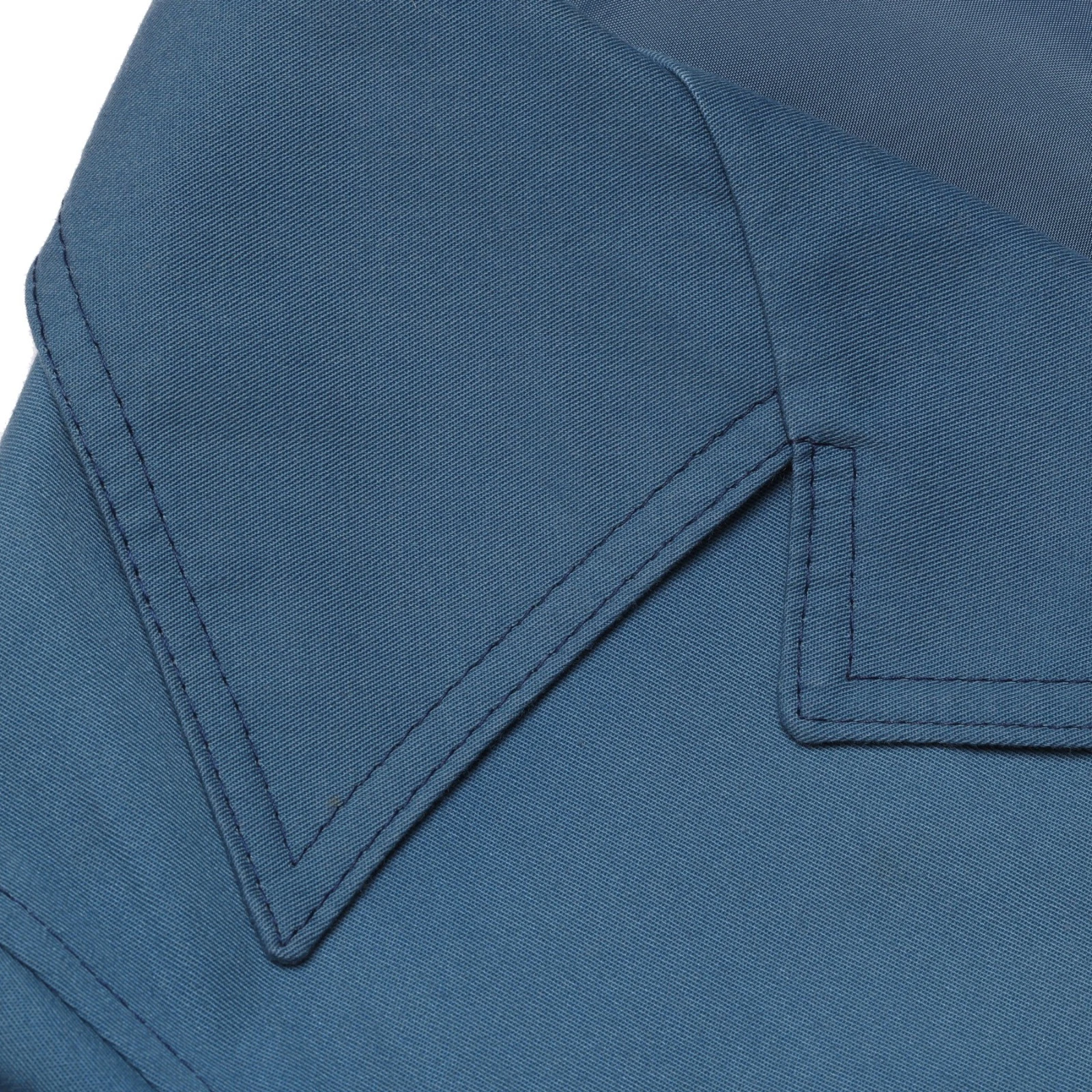 Tiklas (Finland) Vintage, 1970s, Pointed Collar, Double Topstitching - product detail image 2