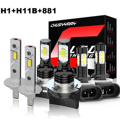 FOR Kia Optima 2011 2012 2013 Combo LED High/Low Beam Headlight Fog Light Bulbs
