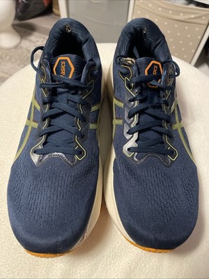 Asics Herren Gel Kayano 30 1012B503 Blau Laufschuhe Turnschuhe Größe UK 10,5.